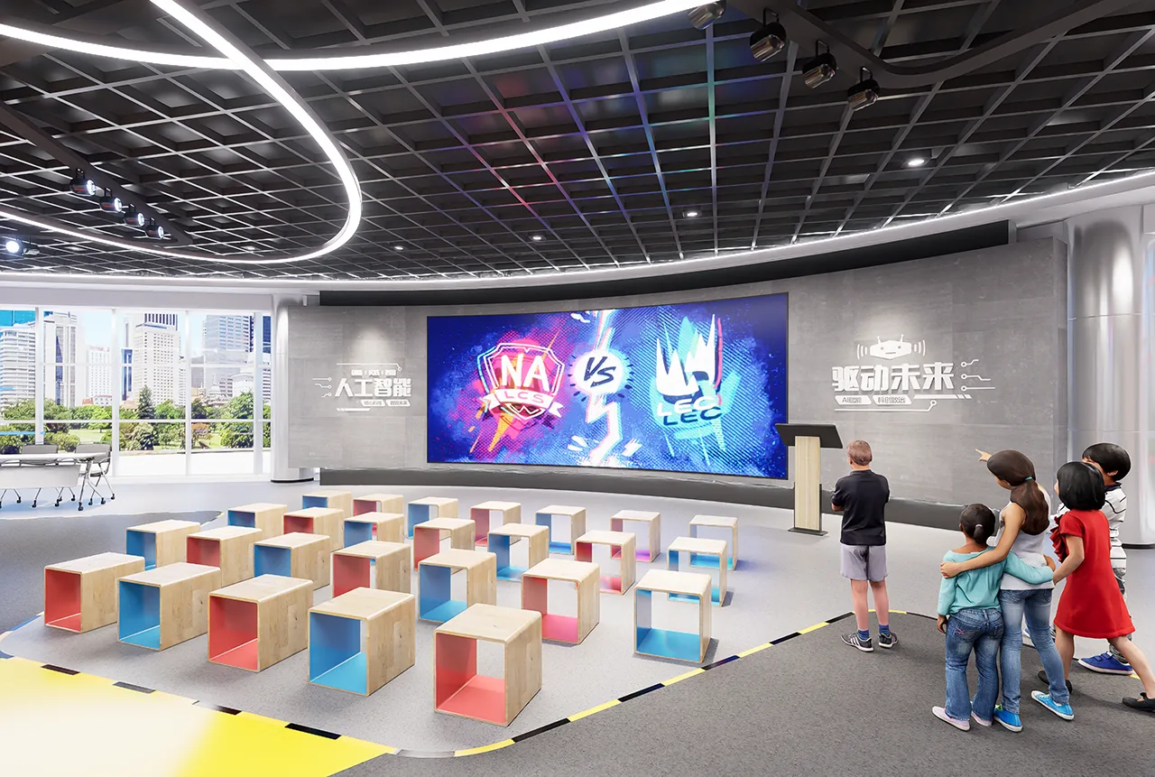 Youth Competition Arena — design visualization 3