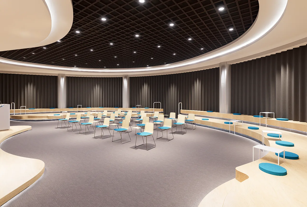 Innovation Summit Lecture Hall — design visualization 2