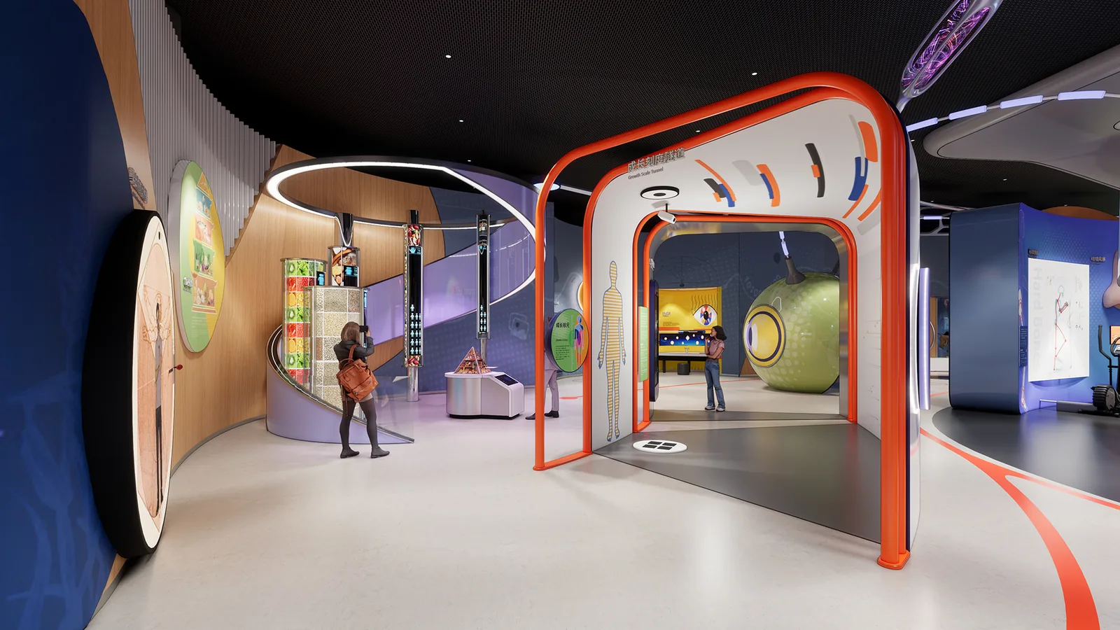 Mind and Body Gallery — design visualization 2