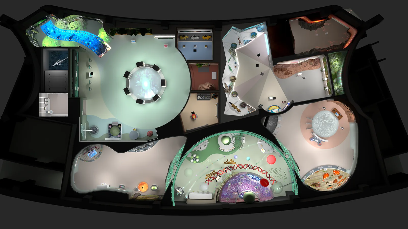 Diversity of Life Gallery — design visualization 3