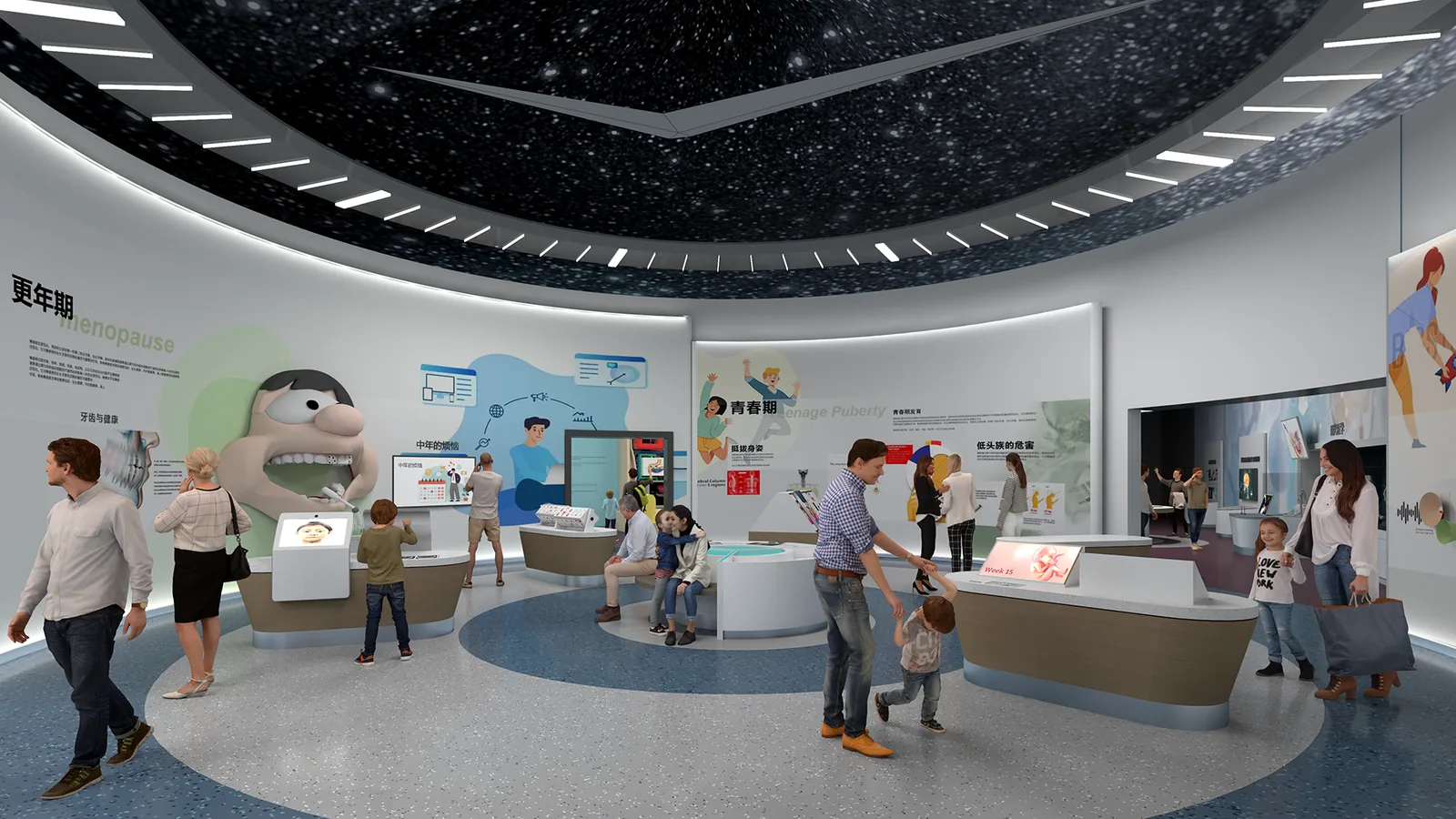Human Journey Gallery — design visualization 3