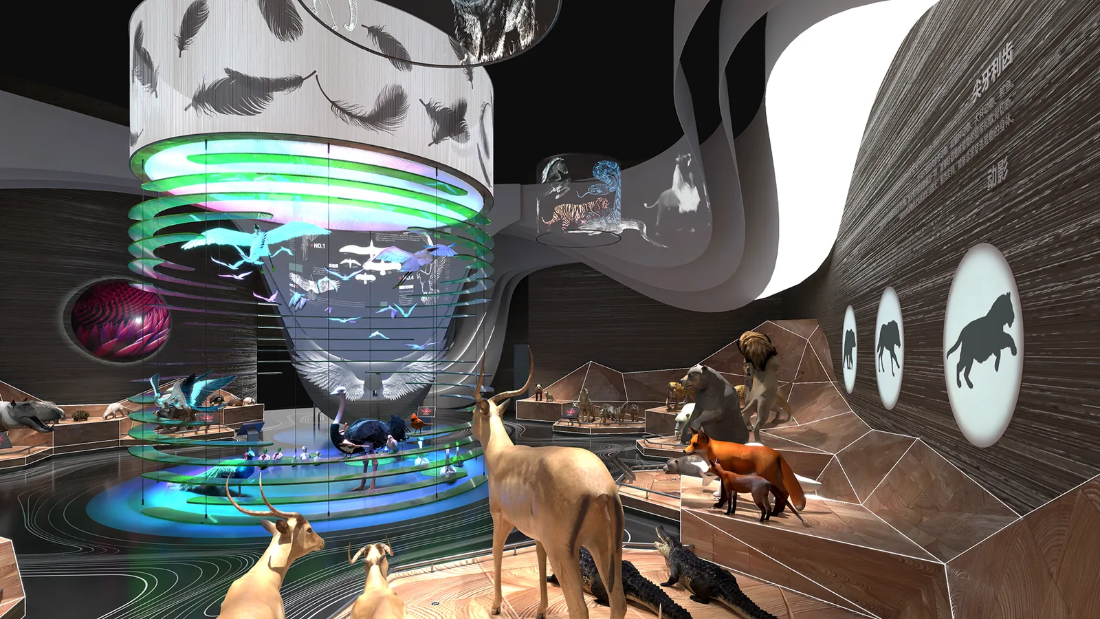 Beauty of Nature and Behring Gallery — design visualization 2