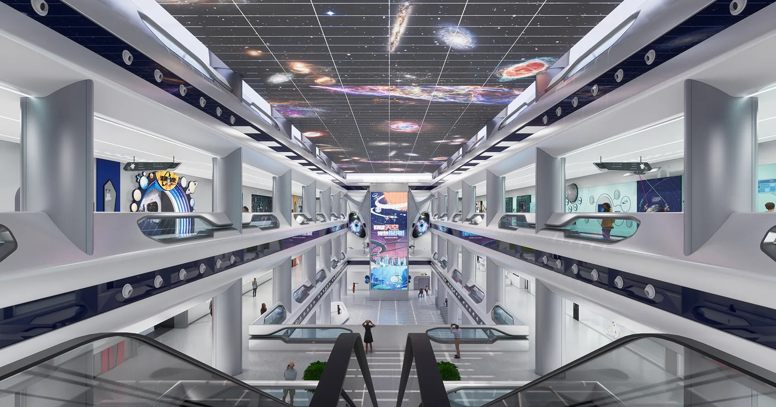 Arrival and Public Spaces — design visualization 2