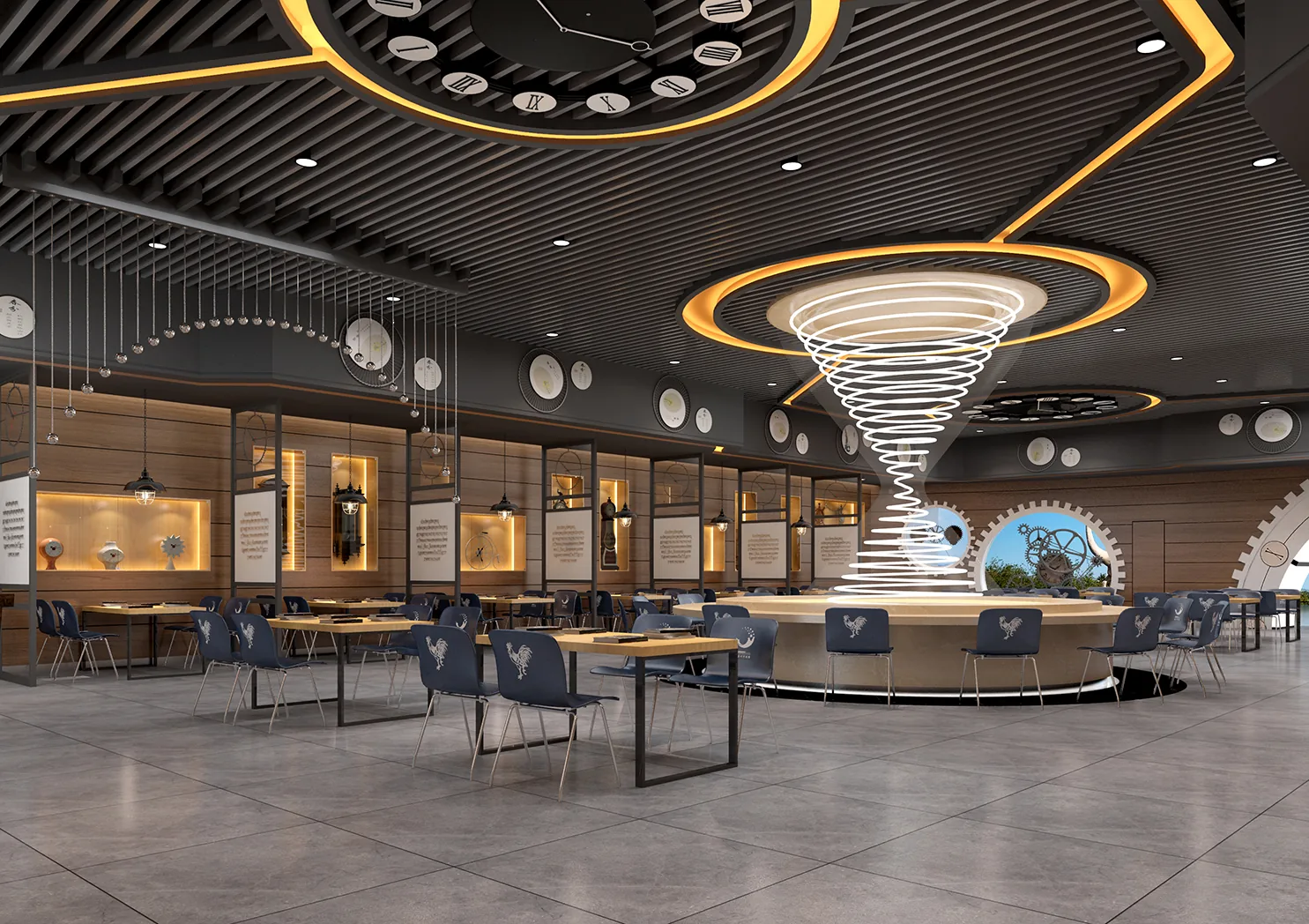 Time Restaurant — design visualization 3