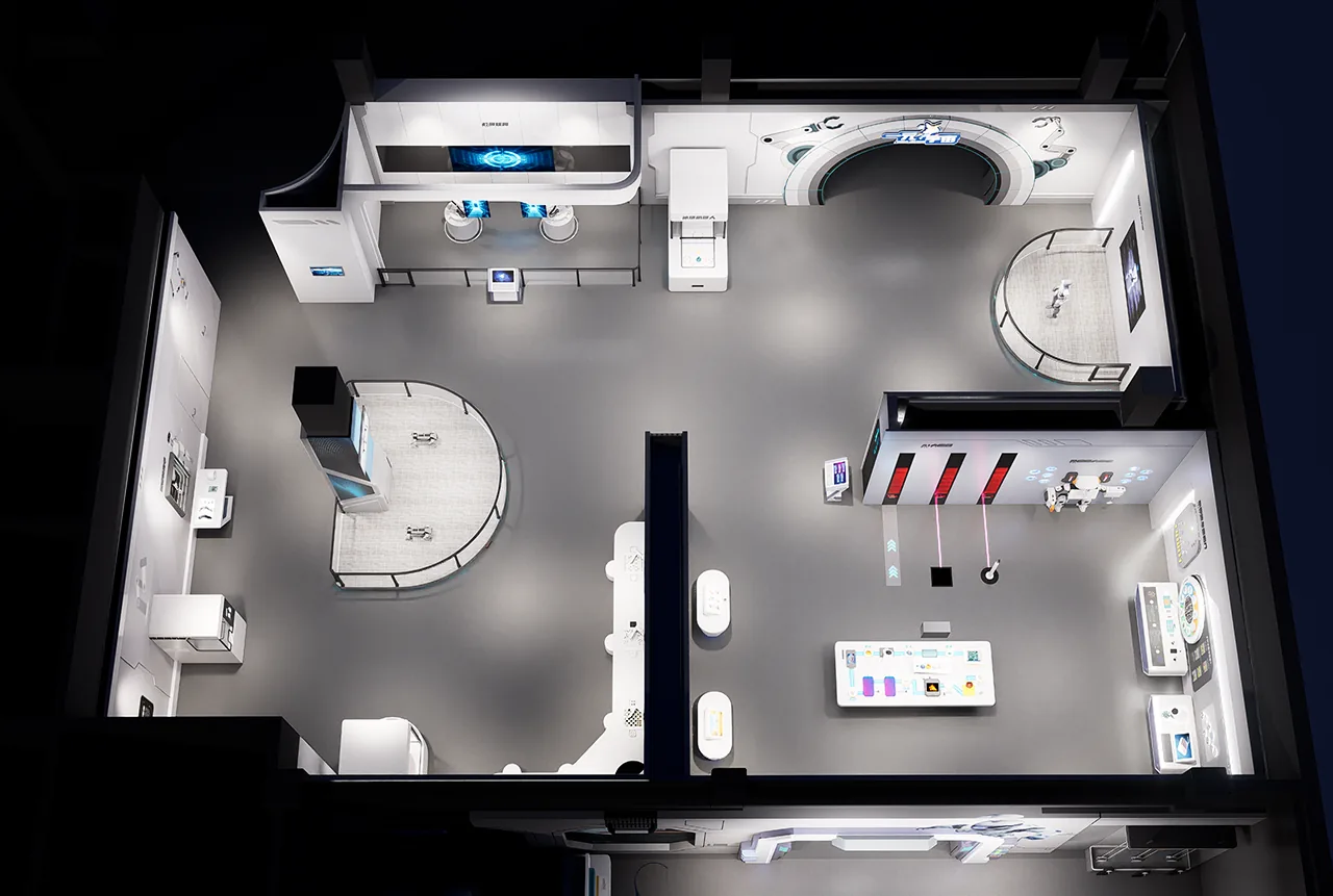 Many Faces of Intelligence — design visualization 2
